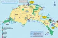 Phillip Island Map - Tourist Attractions, Cowes & Penguins Map